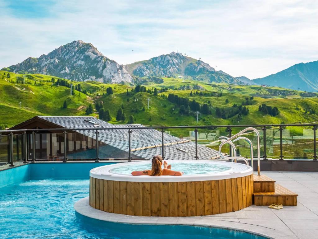 Duplex 6P A Belle-Plagne Apartman La Plagne Kültér fotó