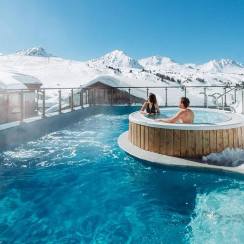 Duplex 6P A Belle-Plagne Apartman La Plagne Kültér fotó